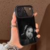 Lana Del R-Rey Phone Case For iPhone 17 16 15 14 13 12 11 Pro Max Plus Silver candy Matte Cover