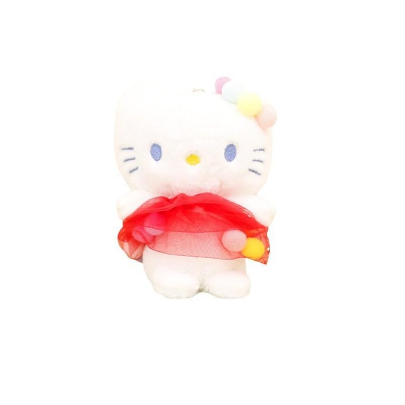 Adorable Plush Cat Keychain Cute Kitty Bag Charm Soft Wedding Toss Doll