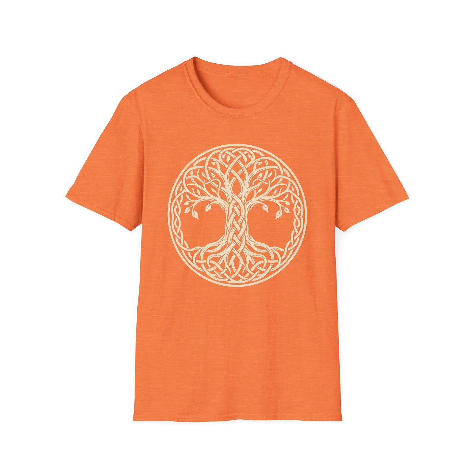 Celtic Tree of Life T-Shirt | Knotwork Circle Irish Heritage Tee XL