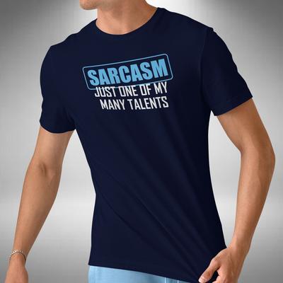 Sarkasmus T-Shirt Nur eines meiner vielen Talente Lustiger Wortwitz Klein bis 5XL