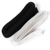 5PCS  Sewing Knit Buttonhole Flat Elastic Bands 20mm White and Black