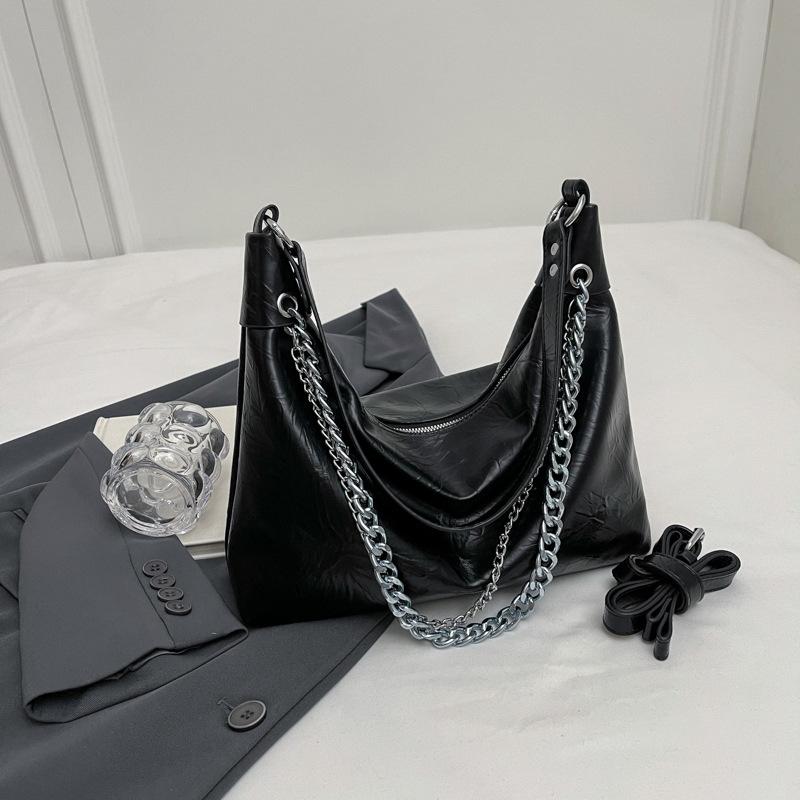 Versatile Shoulder Bag Women's New Solid Color Messenger Bag