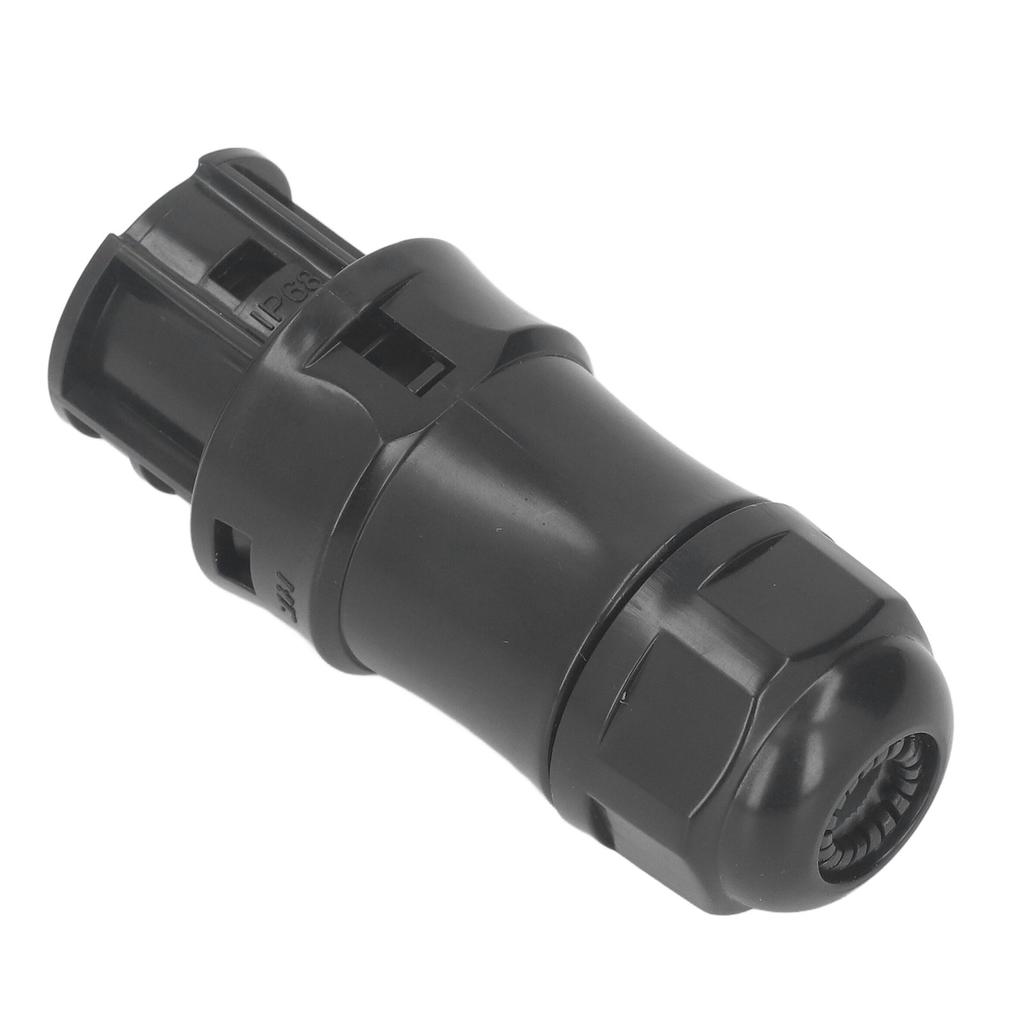 Solar Connector Female IP68 Waterproof 3 Pin 500V PA66 Nylon BC01 Coupler for Hoymiles Deye Indoor Outdoor