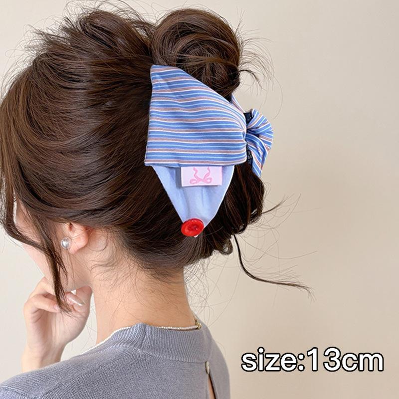 Sweet Elegant Shell Triangle Grab Clip Women's Back of Head Hair Multi-volume Hairpin New Shark Clip Hairpin Headwear