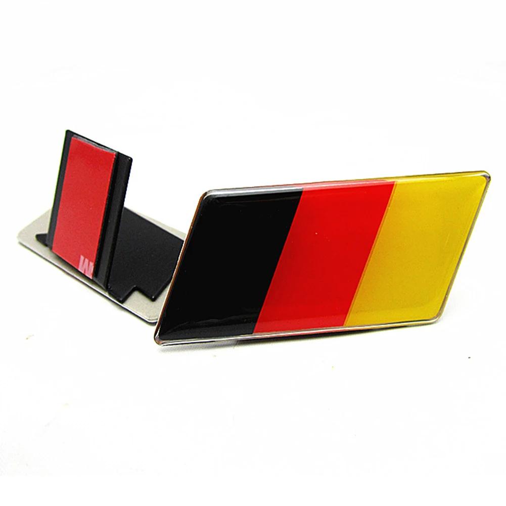 German Flag Car Grille Emblem Badge for  Scirocco GOLF 7 Golf 6 Polo GTI  Tiguan for  A4 A6 Car Accessories