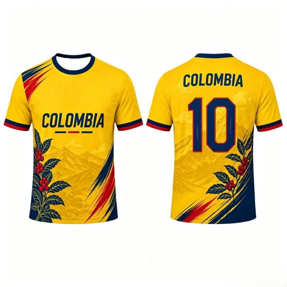 Colombian Fan Football Jersey, Featuring the Colombian Mountain