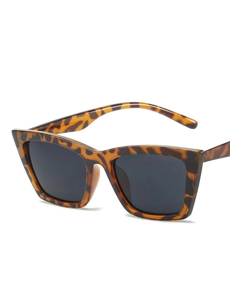 Vintage Cat Eye Sunglasses Women Square Small Frame Sun Glasses Female Brand Designer Retro Shades Fashion