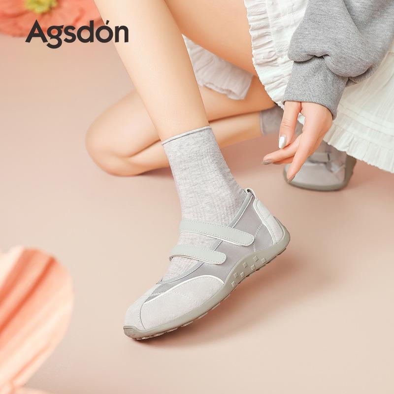 Augustine Sports Mary Jane Women's Shoes 2025 New Summer Light Ballet Single Shoes Don't Tired Your Feet German Training Shoes