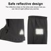 1 Pair Rainproof Boot Covers PVC Fabric Anti-Slip Design Waterproof