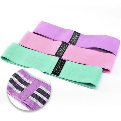 Booty Band Glute Resistance Loop Non Slip Yoga Band For Butt Lifting Hip Thrust Workout Adjustable Elastic Fitness