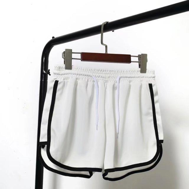 Sportliche Dreipunkt-Damen-Shorts zum Laufen, Freizeit, hoch taillierte Pyjamahose mit Strandhose