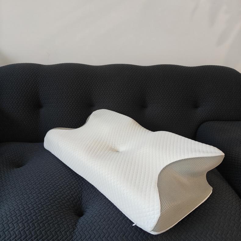 Cross-border Butterfly Memory Foam Neck Support Pillow - Slow-Rebound, Non-Collapsing, Class A for Cervical Spine