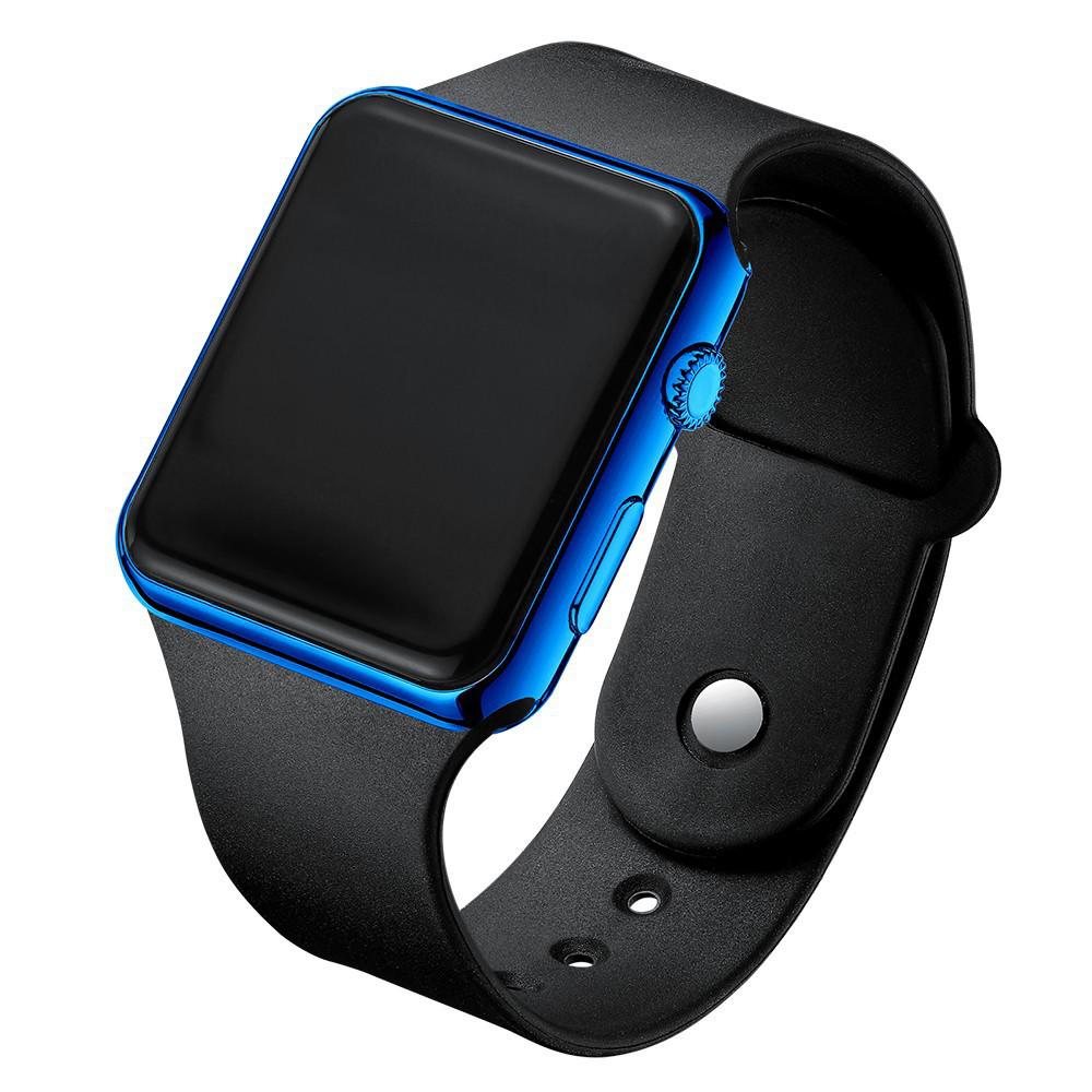 Summer LED Square Display Fashionable Casual Couple and Student Sports Watch