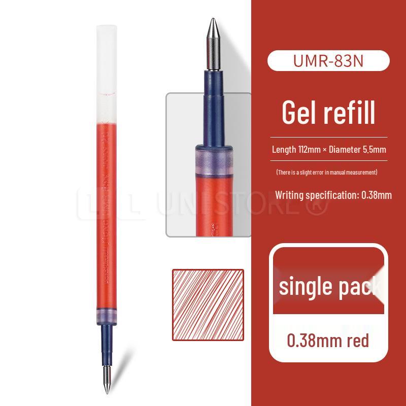 Mitsubishi Uni Gel Pen Refill UMR-85/83, 0.38/0.5mm 0.38mm / 0.5mm
