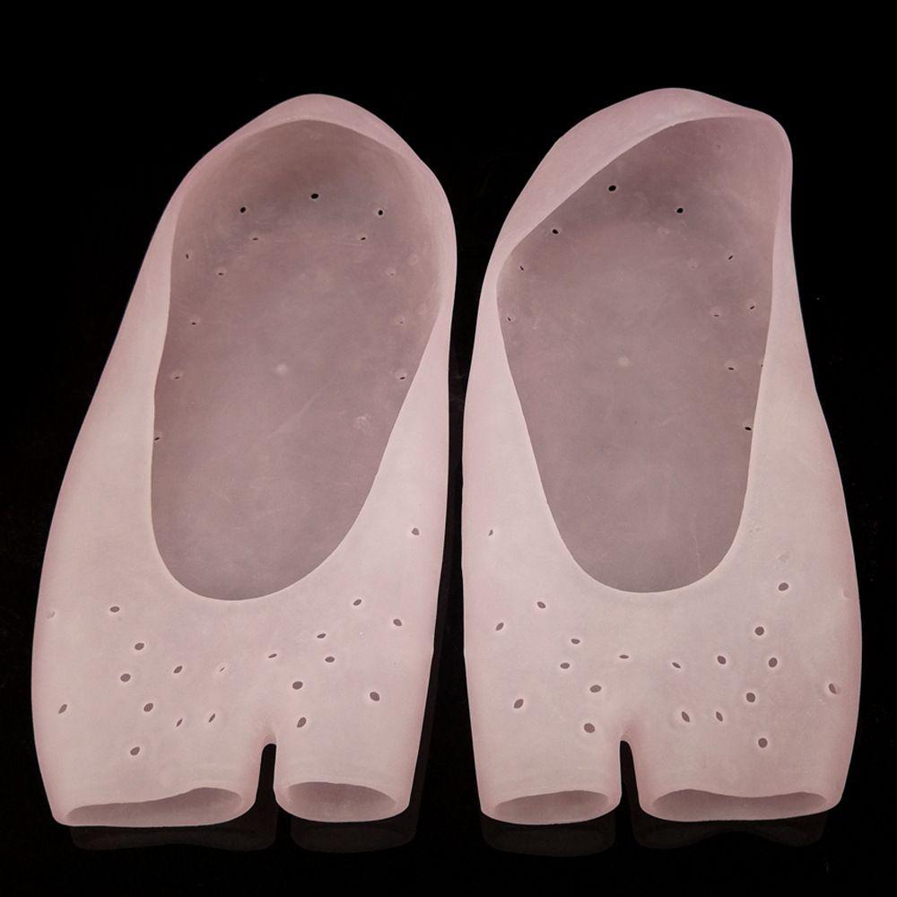 Tool Open Toe Moisture Sole Foot Care Heels Shoes Insole Moisturizing Gel Socks Fish Mouth Socks