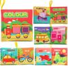 Develop Cognize Infant Early Learning Enlightenment Book Educational Toys Cloth Books Baby Books