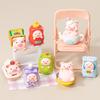 8pcsSet Picnic Party Pig Figure Toy Mini Figurine Desktop Model Ornaments Toys Boys Girls Christmas Gifts