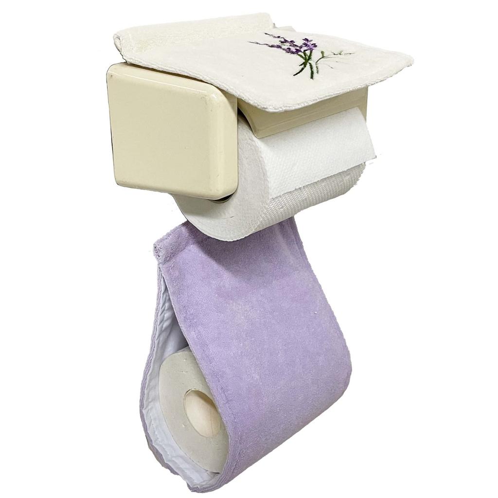 Senko S.D.S Süßes Lavendel Toilettenpapierhalterbezug, Lavendelblüte, 64712