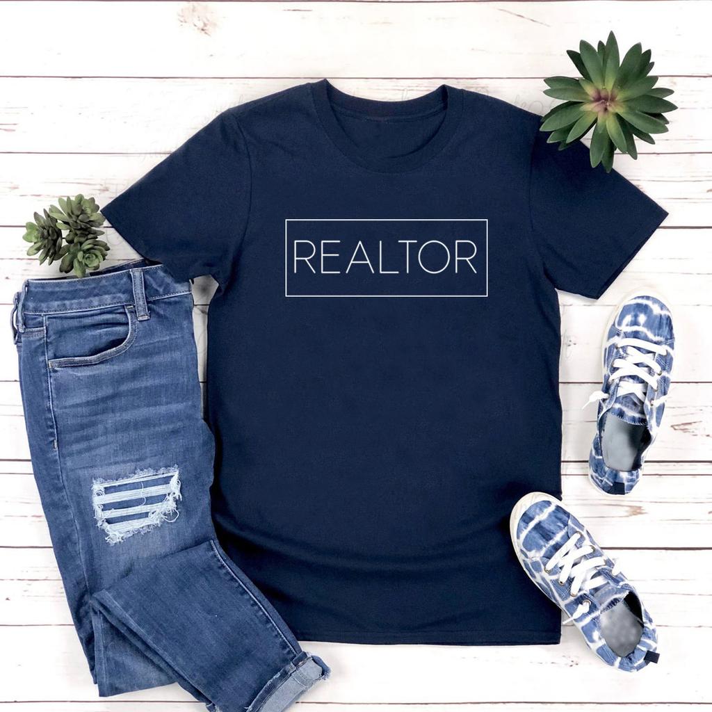 Realtor TShirt Real Estate Agent T Shirt Realtor Shirts for Women Real Estate Tshirt Short Sleeve Graphic T Shirts Streetwear