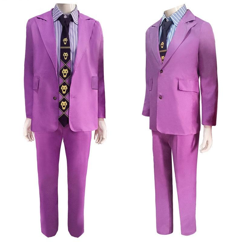 Szczegółowe ubrania do cosplayu Jojo's Bizarre Adventure Diamond Is Unbreakable Yoshikage Kira/Kosaku Kawajiri