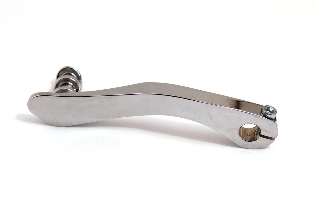 (nakira) Universal Kick Starter Kick Arm for Scooters, 458 Mopeds (Silver)