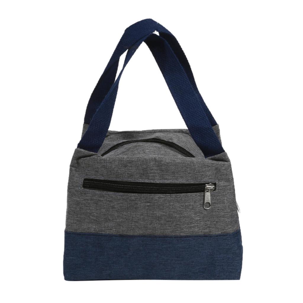 Bento Bag Large-capacity Portable Insulated Lunch Box Pouch Office Worker Lunch Box Pouch  Student Hand Carrying Bento Bag