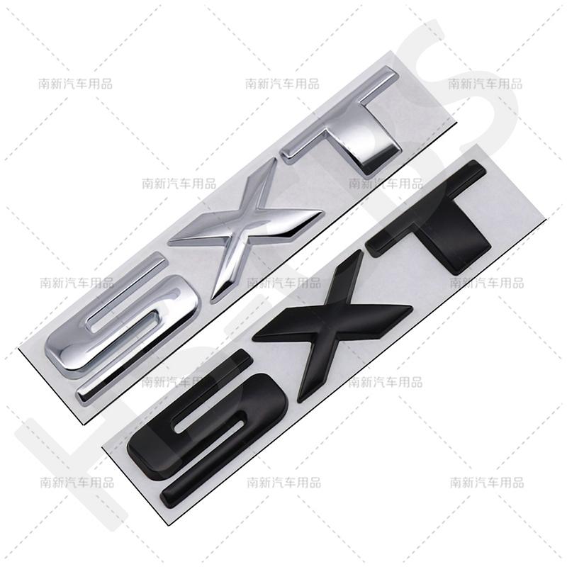 Bxfzp9 Adesivi per Auto con Logo SXT Emblema Posteriore 3D in ABS Decalcomania Emblema SXT Adesivi Decorativi per Carrozzeria Accessori per Auto