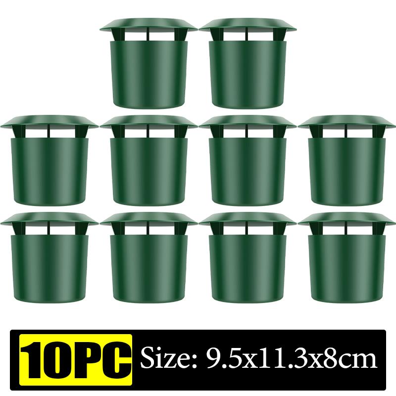 10/1x Snail Cage Slug House Snail Trap Catcher Animal Pest Repeller Garden Farm Protector Eco-friendly Gardening Accessories