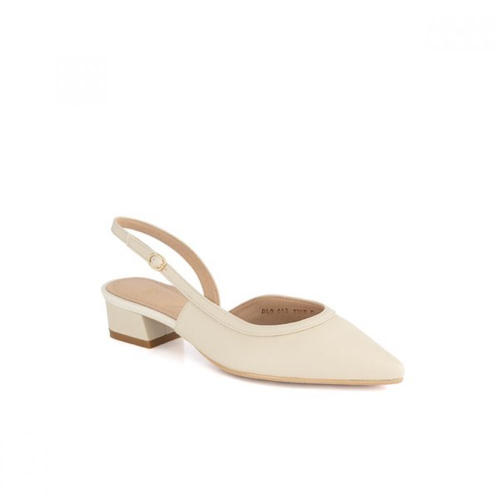 DakS Women S 3cm baSic Stiletto Slingback dlo602lS35 Ivory 225/IVORY (LS35)