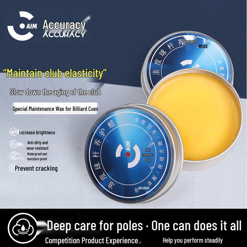 

Billiard Cue Polishing and Maintenance Wax