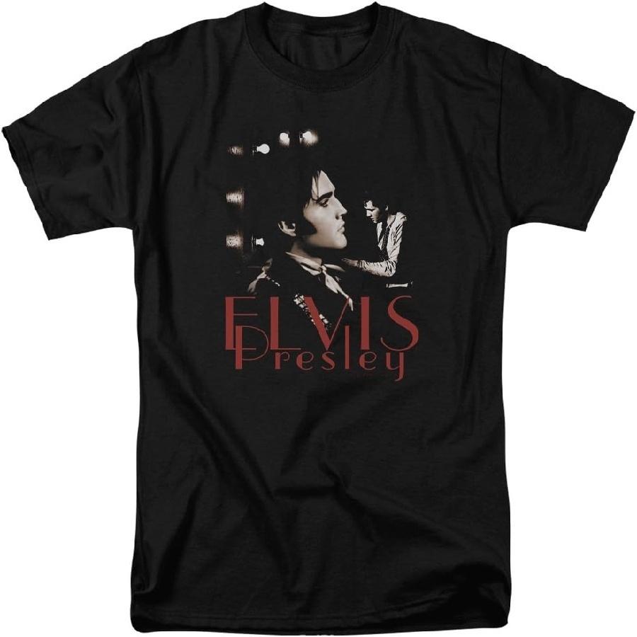 Unisex T-shirt A&E Designs Elvis Presley T-Shirt Memories Black Tee