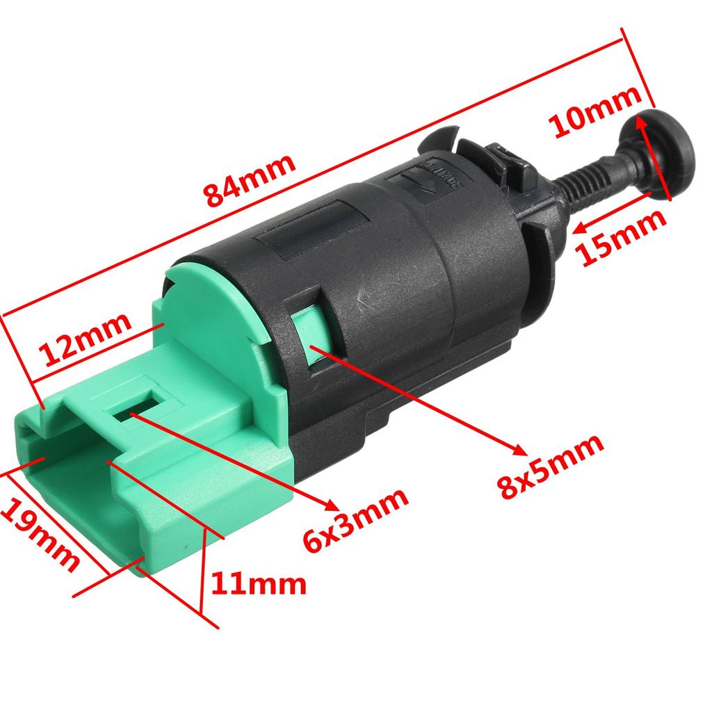 1PC Brake/Stop Light Switch For Peugeot 207 307 308 3008 for Fiat /Scudo for Citroen /Berlingo C5 9650688480 9665602380