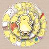 50pcs Cartoon Chicks Graffiti Stickers for Journals, Laptops, Suitcases, Cars, and Skateboards