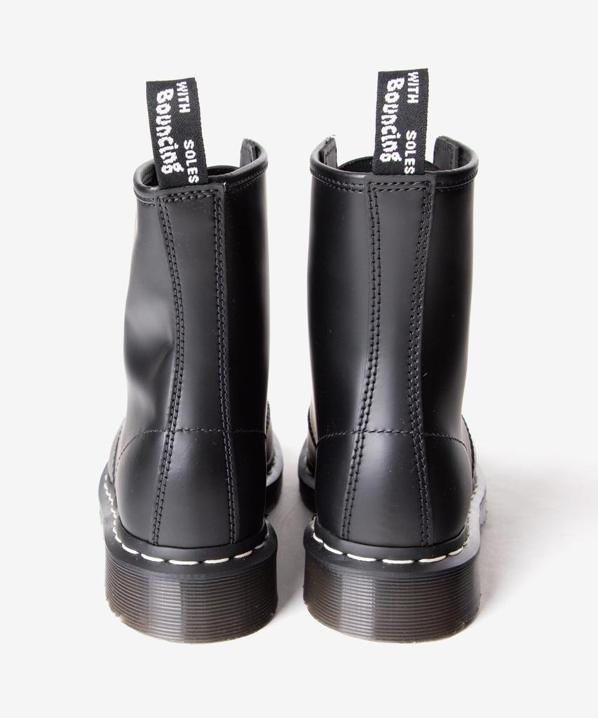 24758001 1460 White Stitch 8 Hole Boots BLACK [Dr. Martens] [Used]