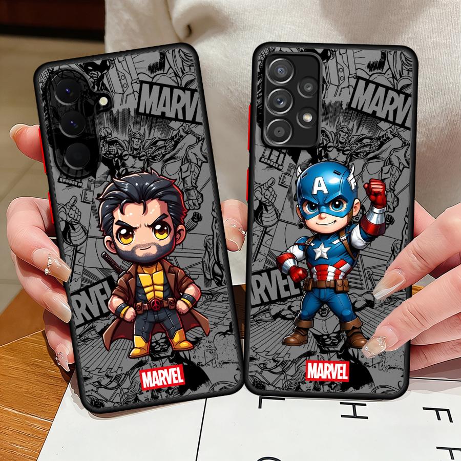 Deadpool And Wolverine Case for Samsung Galaxy A14 A23 A35 A34 A36 A17 A52 A56 A55 A53 A54 A52S A72 A16 A15 A73 A33 Phone Cover