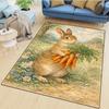 Rabbit Rug Home carpet Office Decorative Carpet For Living Room Bedroom Door Mat Floor Carpet Computer Chair Area Rug