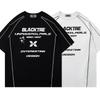 American Retro Sports Jersey Short-sleeved Fans European and American Street Tide Brand Loose Fan Version