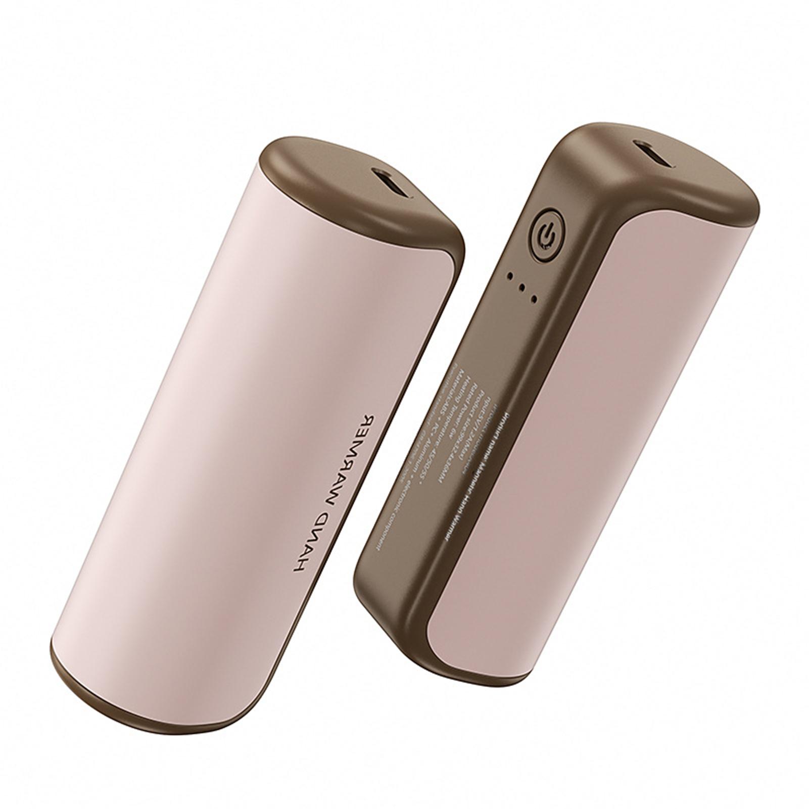 

Hand Warmers Magnetic Split Electric Hand Warmer Fast Heating Detachable Hand Keep Warm Tool For Warmth On-The-Go рожевий
