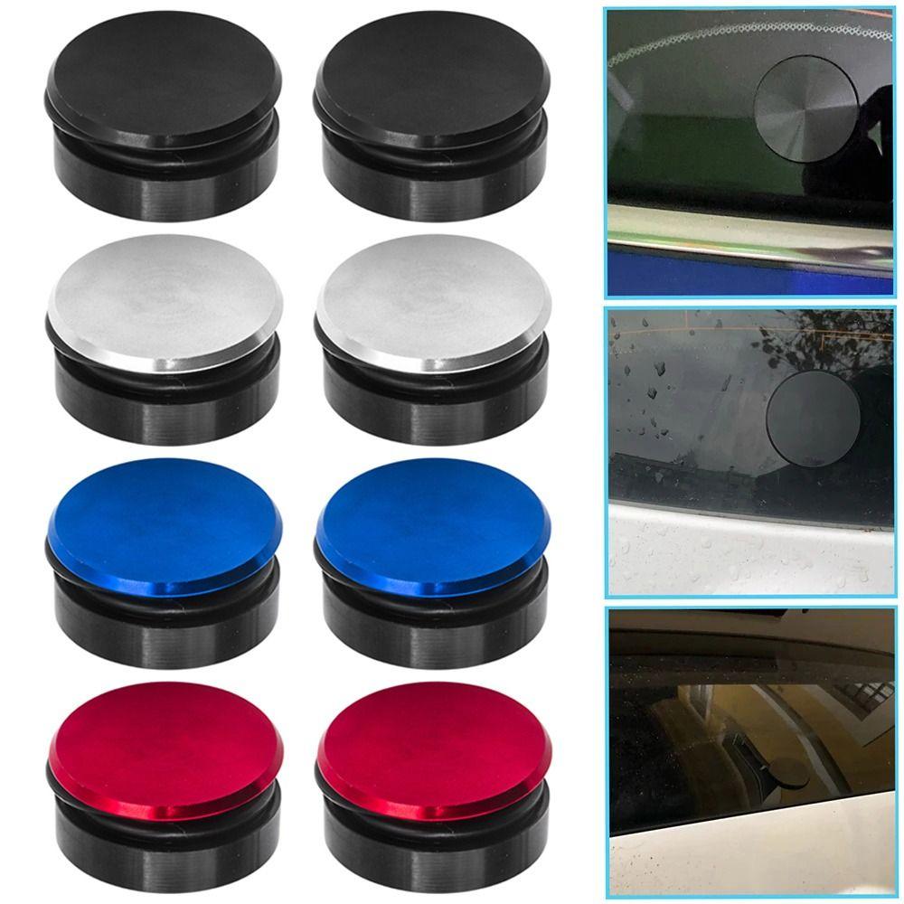 1Set Blue Rear Wiper Delete Kit Black Car Accessories New Hole Plug Cap