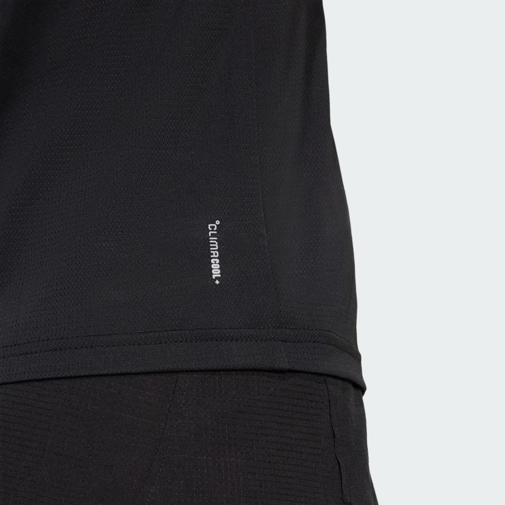 Adidas Hiit Airchill Breathable Slim Fit Round Neck Short Sleeve T-Shirt Women T-Shirts Black JX7429