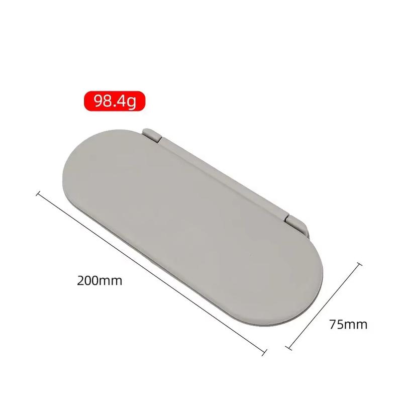 1Pc Car Roof Sunvisor Sun Visor Makeup Mirror Glass Cover Light Lamp Cap Lid For BMW Mini F54 F55 F56 F60 2015-2020 Black/Grey