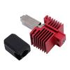 3D Printer Hotend Kit 0.4mm Quick Swap Nozzle 60W Ceramic Heating Hotend Kit with 0.2mm Nozzle for X1C