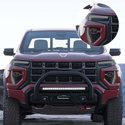 Film de protection PPF TPU Premium pour GMC Canyon 2026-2026 Noir Fumée Haute Brillance Kit de Covering Vinyle Protecteur Anti-Rayures Pré-découpé pour Phares