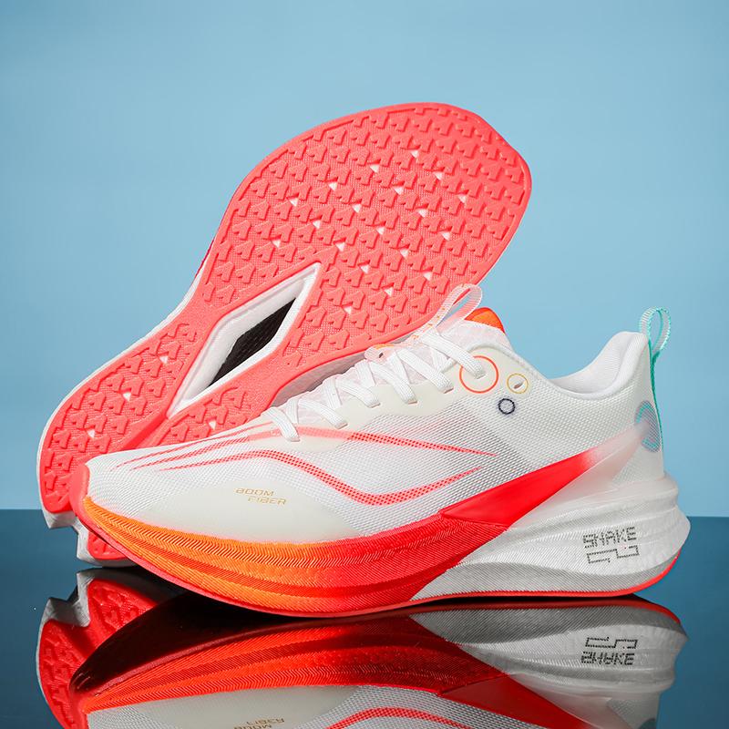 

Весенняя мужская обувь 2025 года, новые трендовые мужские сетчатые дышащие удобные легкие спортивные повседневные кроссовки с мягкой подошвой 39 оранжевый