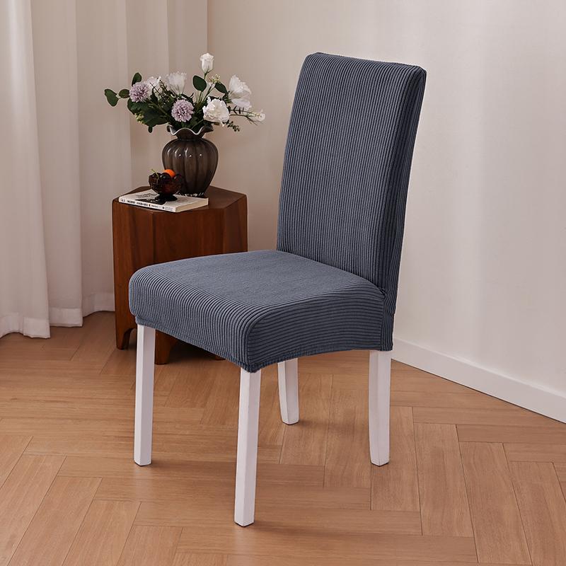1/2/4/6Pcs Elastic Chair Cover Universal Size Jacquard Chair Covers Big Elastic House Seat Seatch Room Chairs Case For Home