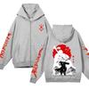 European and American fashion zippered sweatshirt Full Zip Up Hoodies