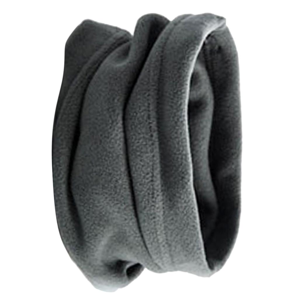 Warm Winter Scarf Fleece Neck Snood Gaiter Multifunctional Neck Warmer for Skiing and Snowboarding