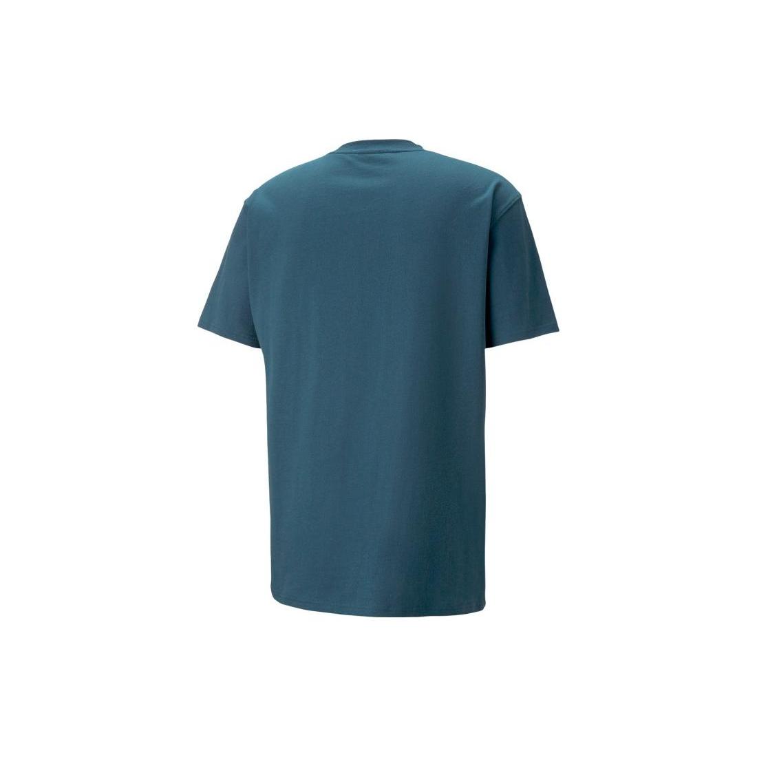 

New PUMA T Shirts Unisex Midnight Blue 620379-16 XS