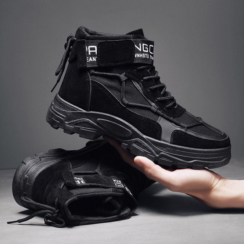 Men's 2025 Martin Boots: New Autumn/Winter Wear-Resistant High-Top Combat and Outdoor Sports Shoes