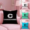 Brand Design C-Chancechance Cushion Cover Soft Short Plush Double-Sided Printing Home Decor Machine Washable Pillow Case Gift